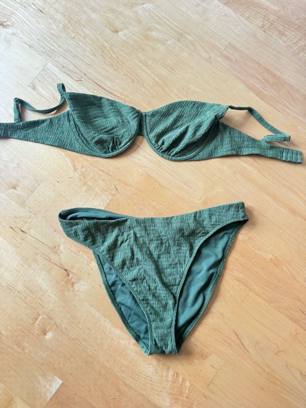 Abercrombie green bikini